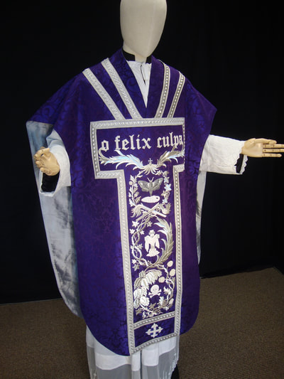 O Felix Culpa Neri chasuble